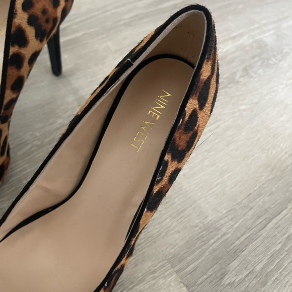 Nine West - Fresh -  Leopard Print Women's Shoes 9 - Picture 4 of 6